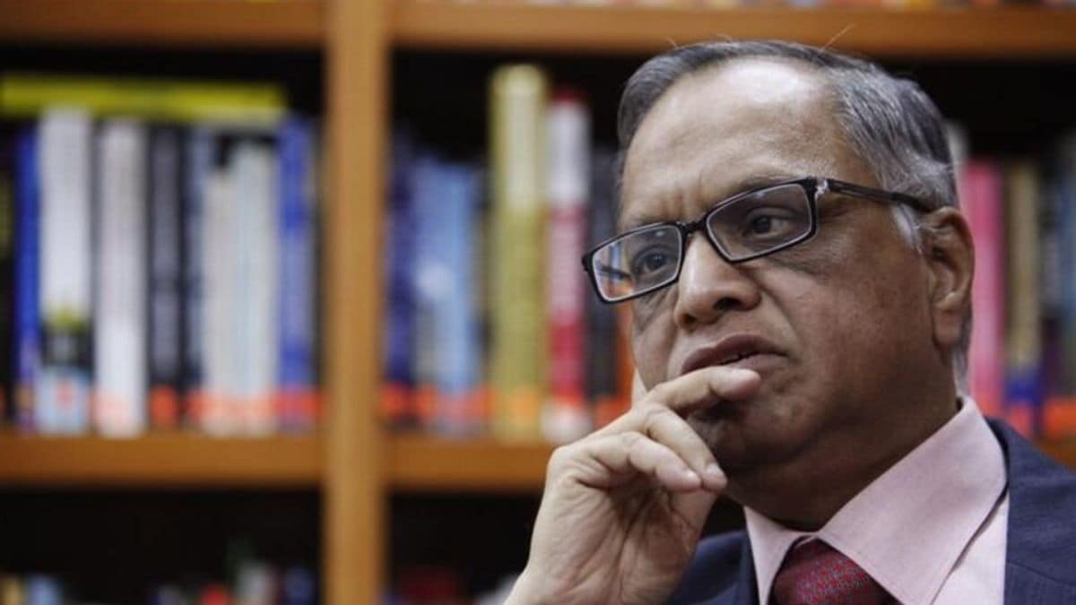 Narayana Murthy comments on the misunderstanding of AI in India, stating that it's become a trend to mention AI for everything.
