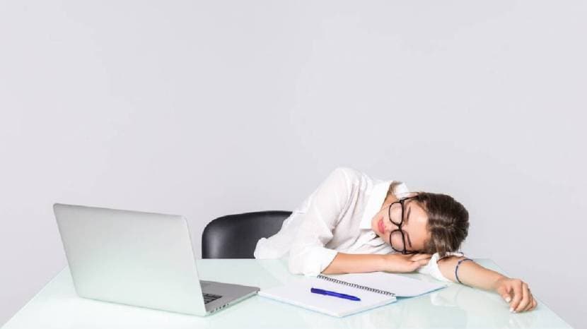 constant sleep while working in the office
