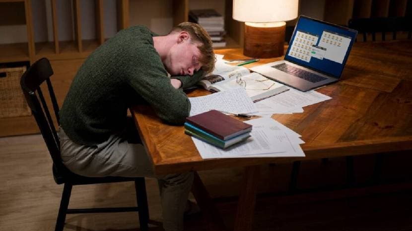 constant sleep while working in the office