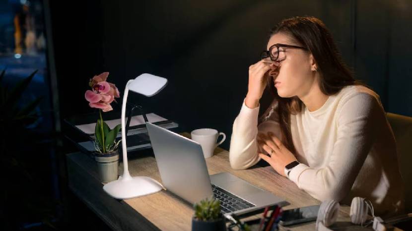 constant sleep while working in the office