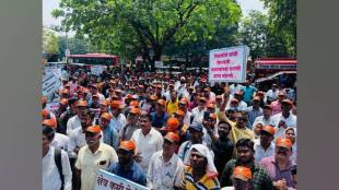 lottery holders chain protest against rising prices of cidco houses navi mumbai led by MNS