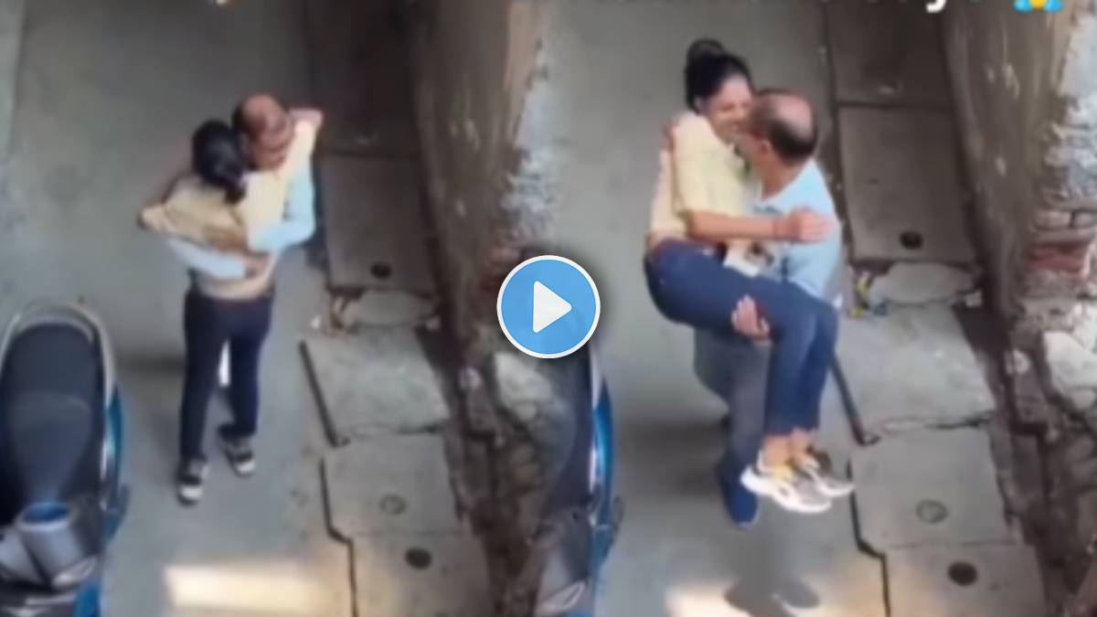old man and young girl romance in gully