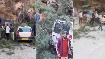 Landslide in Himachal Pradesh