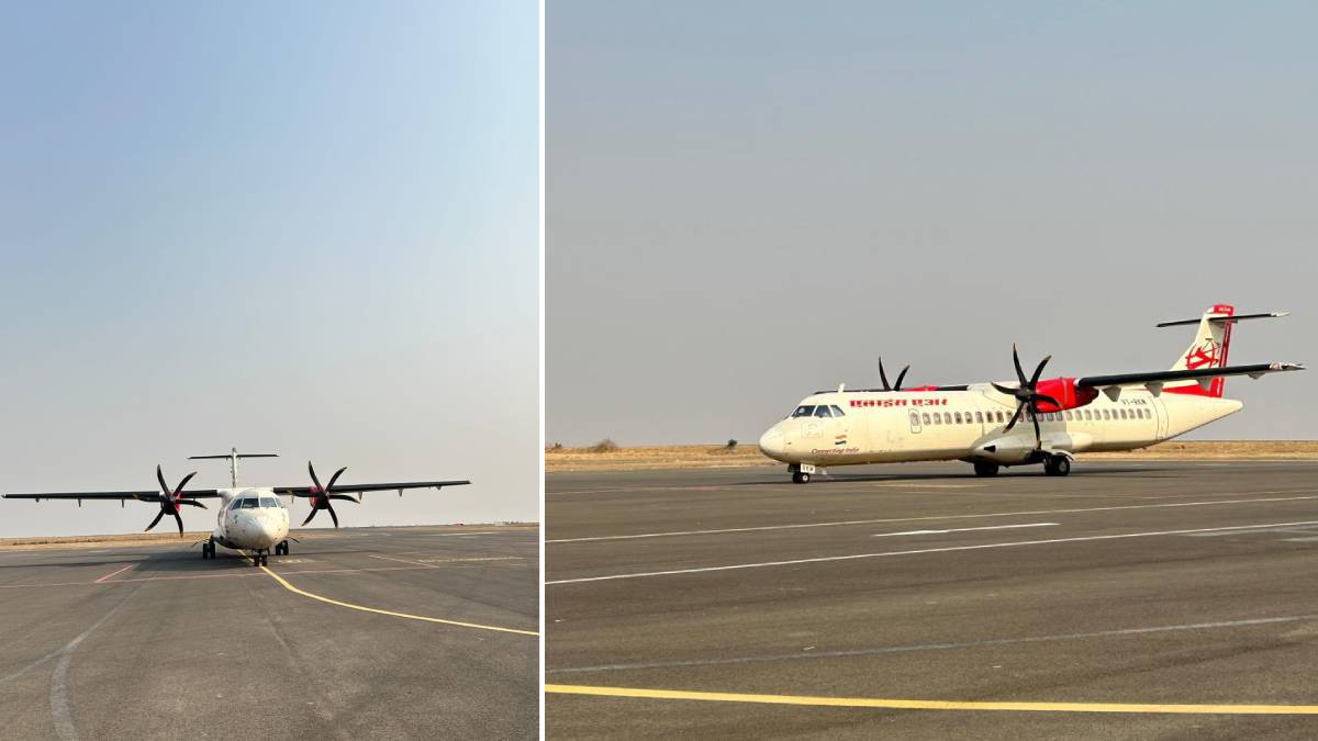 ATR-72 aircraft, Amravati airport, MADC ,