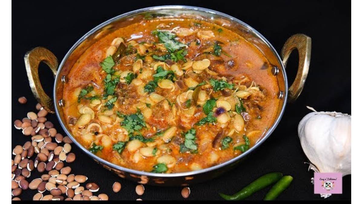 Gudi padwa 2025 Special recipe how to make dalimbi usal recipe in marathi