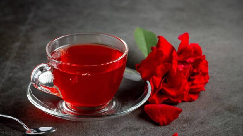 five health benefits of rose tea