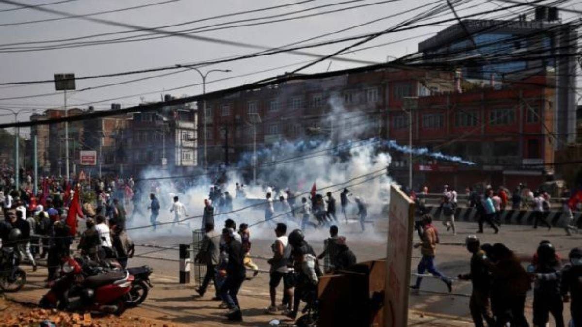 Pro Monarchy Protest in Nepal