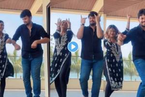 Paaru fame purva shinde and prasad jawade dance on Punjabi song watch video