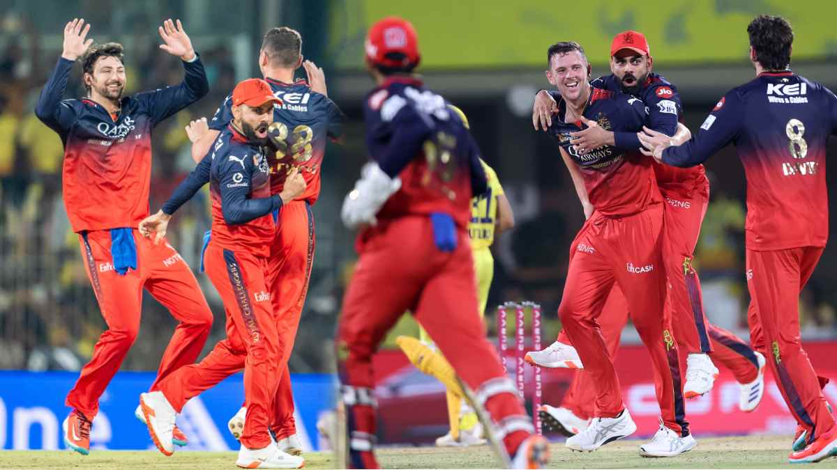 RCB beat CSK by 50 Runs on Chepauk After 18 Years Rajat Patidar Fifty IPL 2025