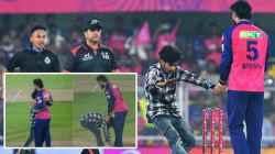 RR vs KKR: रियान परागला गोलंदाजी करता करता थांबवलं अन् चाहता थेट येऊन पाया पडला; मिठी मारली अन्… VIDEO व्हायरल
