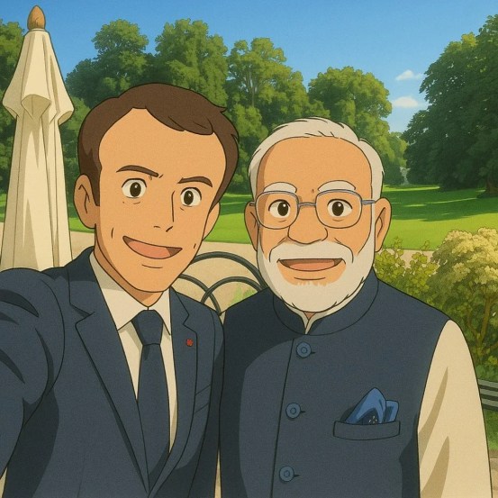 PM Modi Ghibli Pictures