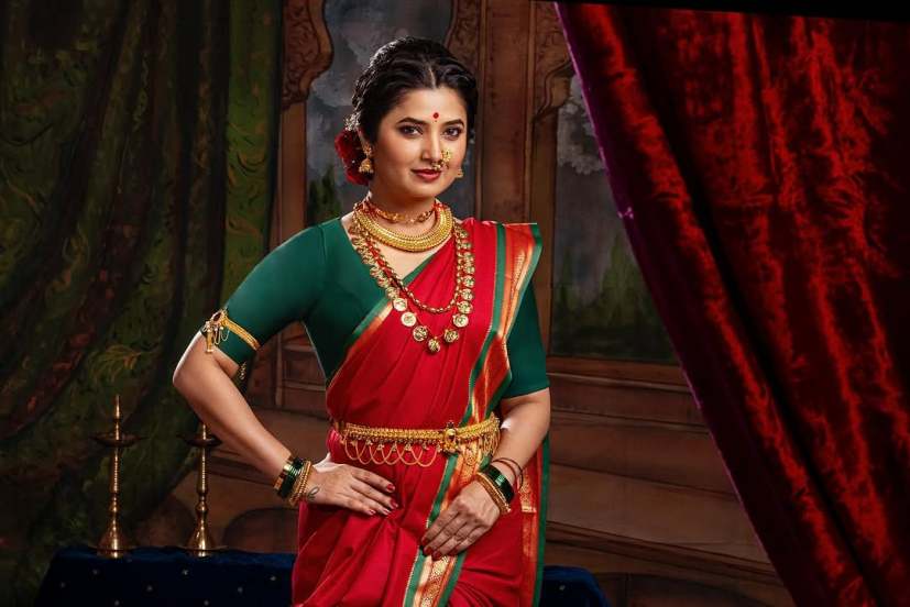 prajakta mali latest photoshoot for her jewellery brand prajaktaraj
