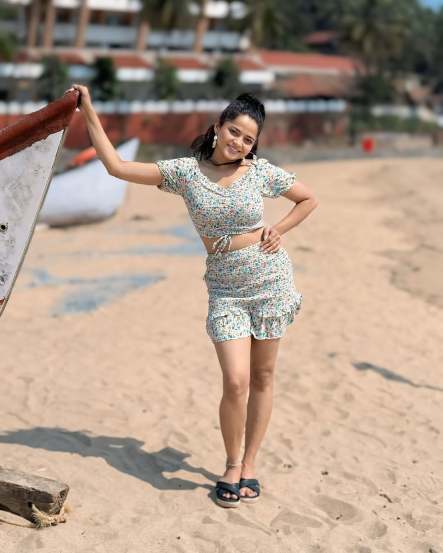 Shivali Parab Goa Vacation Photos
