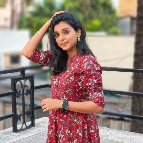 Shivani Naik Denim Shorts Look