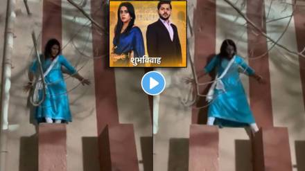 Shubhvivah Serial Bhumi this scene Behind video viral