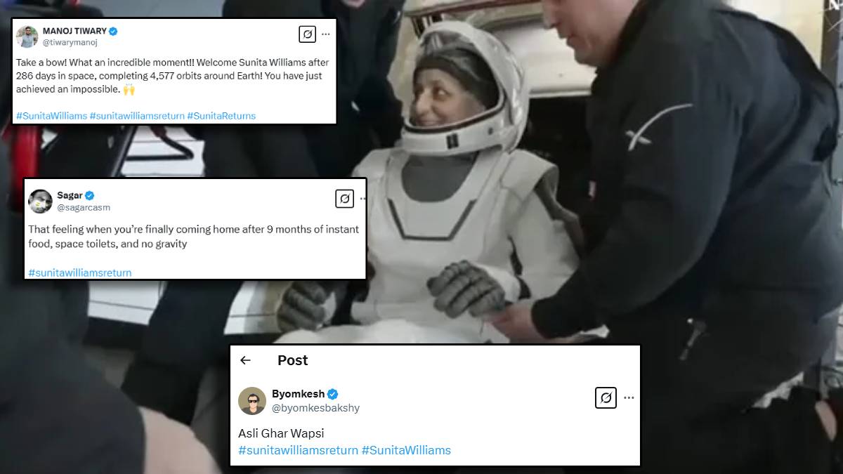 Sunita Williams Public Reaction