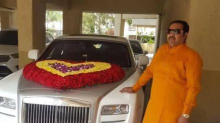 Prashant Koradkar case Viral luxury car belongs to construction businessman from Pimpri