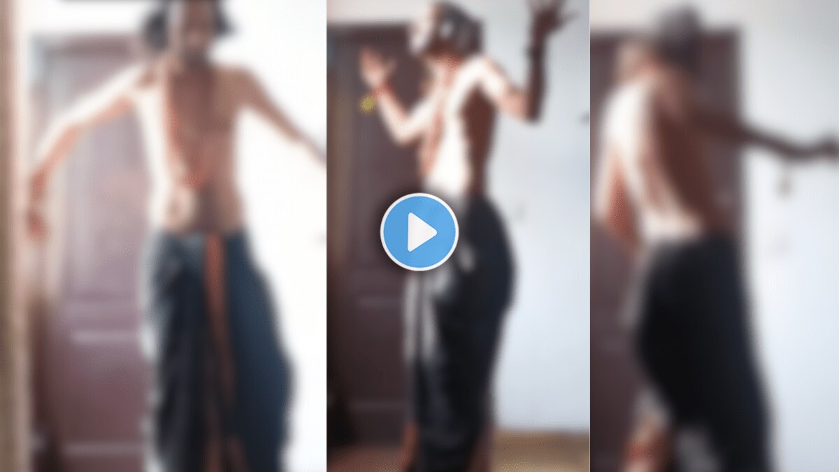 Viral Video IIT babas tandav dance after TV show assault grabs attention watch