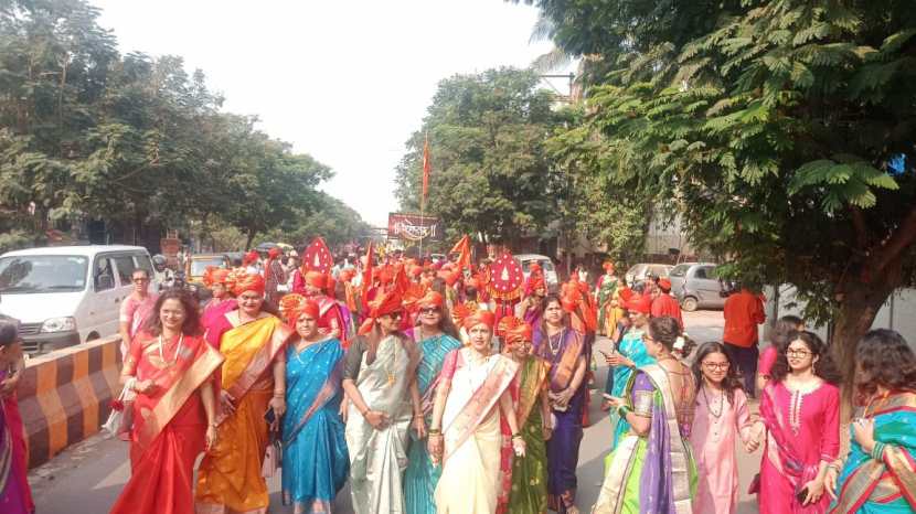 Palghar Gudi Padwa procession
