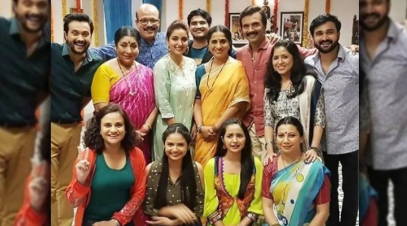 Aai kuthe kay karte fame Milind gawali and Deepali pansare apper in suraj chavan zapuk zupuk movie