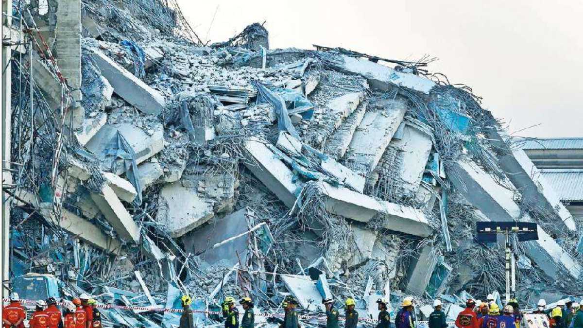 Myanmar Thailand earthquake today news in marathi