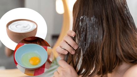 केसांWhy do people apply curd and egg to their hair?ना दही अन् अंडे