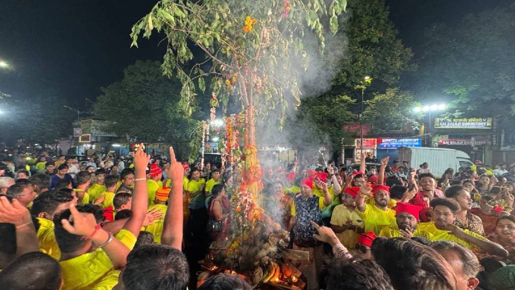 ek gaon ek Holi celebrated with enthusiasm at Chendani Koliwada in Thane