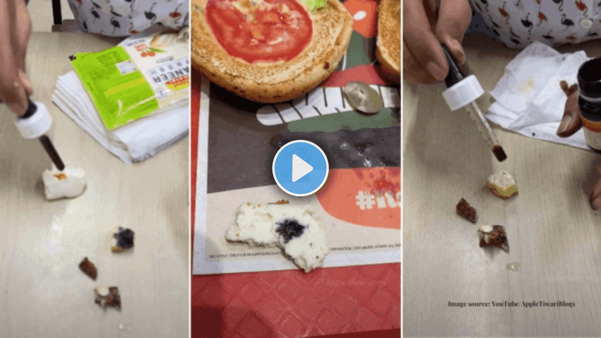 How to identify fake paneer content creator test at Mc Donald's dominos fast food outlets refuse allegations video viral