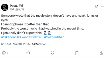 Sikandar Movie Review