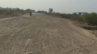 jamkhed Road work worth Rs 399 crore stalled for three years karjat news