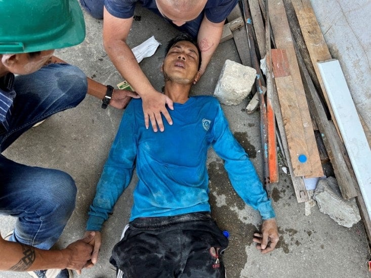 Earthquake rescue operations