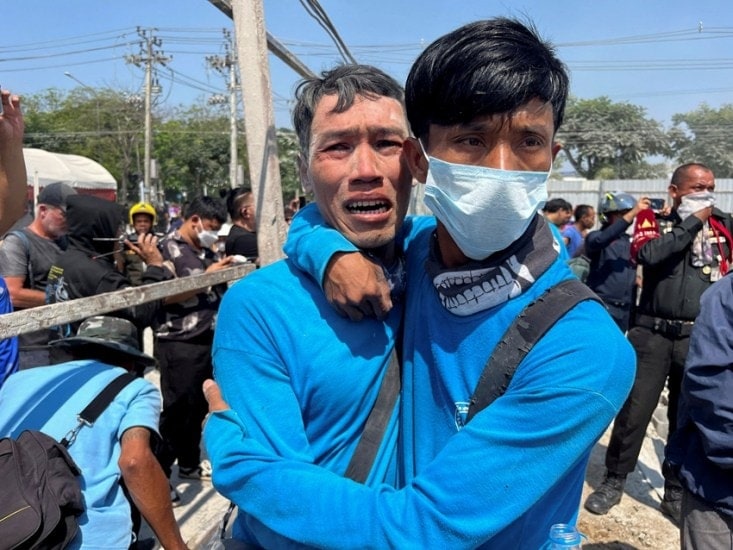natural disaster in burma