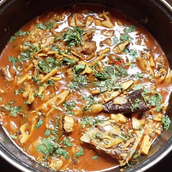 7 Bamboo Shoot Fish Curry