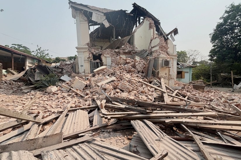 earthquake in Southeast Asia