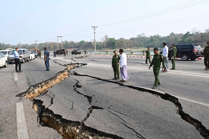 Earthquake rescue operations