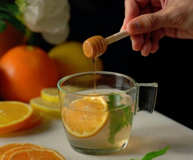 Lemon Honey Water