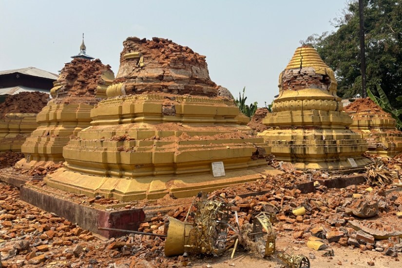 earthquake intensity in Myanmar