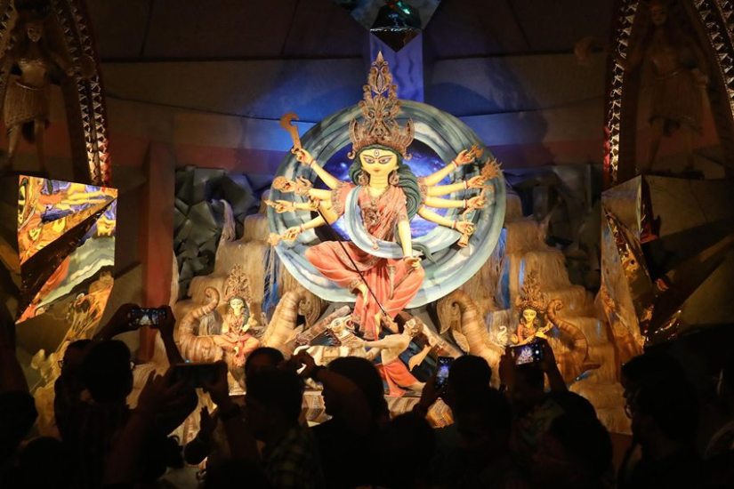 Navratri 2025 Rangoli