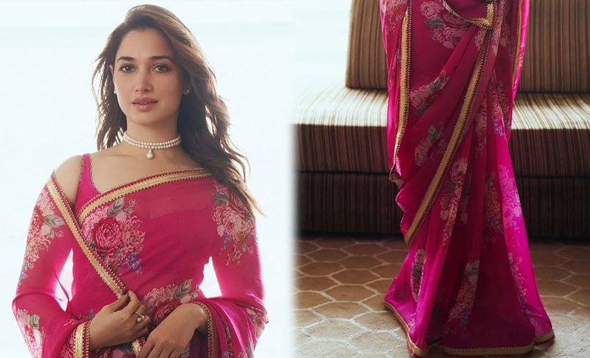 tamannaah bhatia in saree