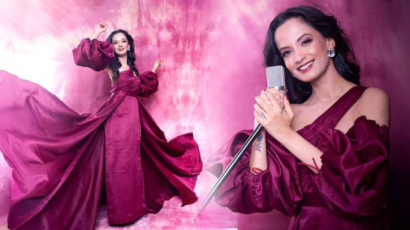 ketaki mategaonkar new photoshoot with mic (1)