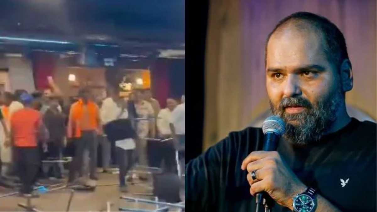 Kunal Kamra performance in mumbai s habitat studio news in marathi