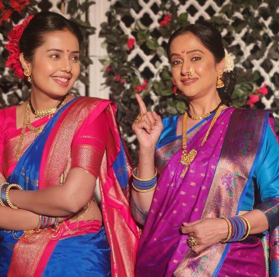 mrinal kulkarni shares lovely bond with daughter in law shivani rangole