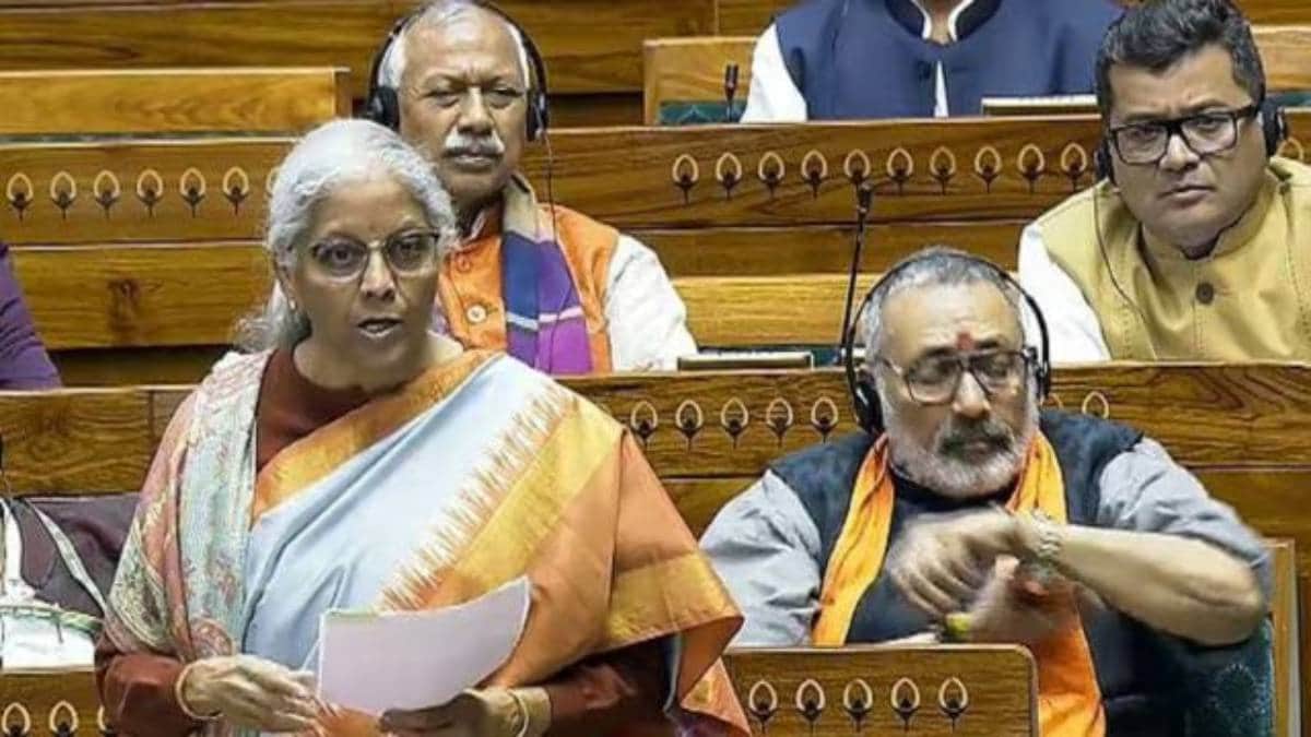 Nirmala Sitharaman in Lok Sabha on tax collection grow
