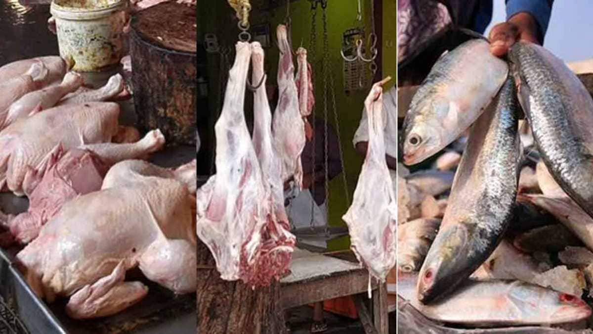 Mutton chicken and fish sale soars on Holi day