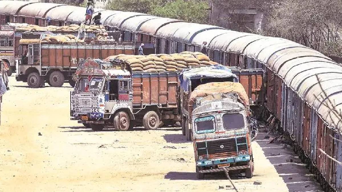 railway goods traffic sugar transport increase railway received good revenue