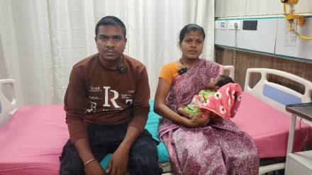 Hospital Treatment saves life of a baby from Simori village in Melghat