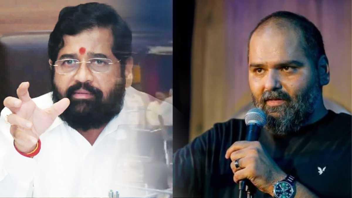 Kunal Kamra gaddar remark on Eknath Shinde