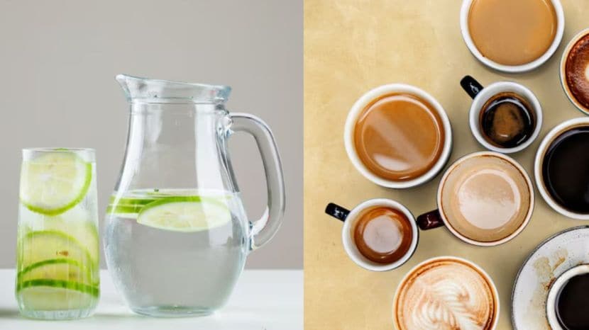 tea lemon water