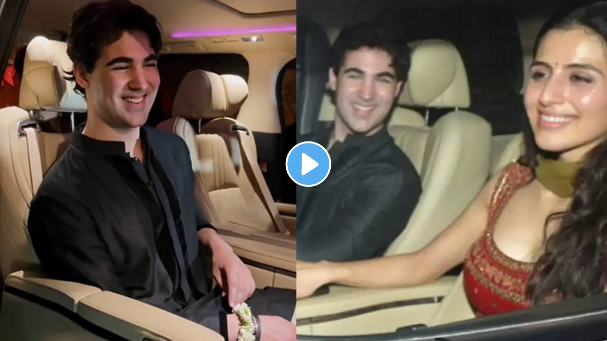 Bollywood Actor Akshay Kumar Son Aarav Spotted with mystery Girl at eid party
