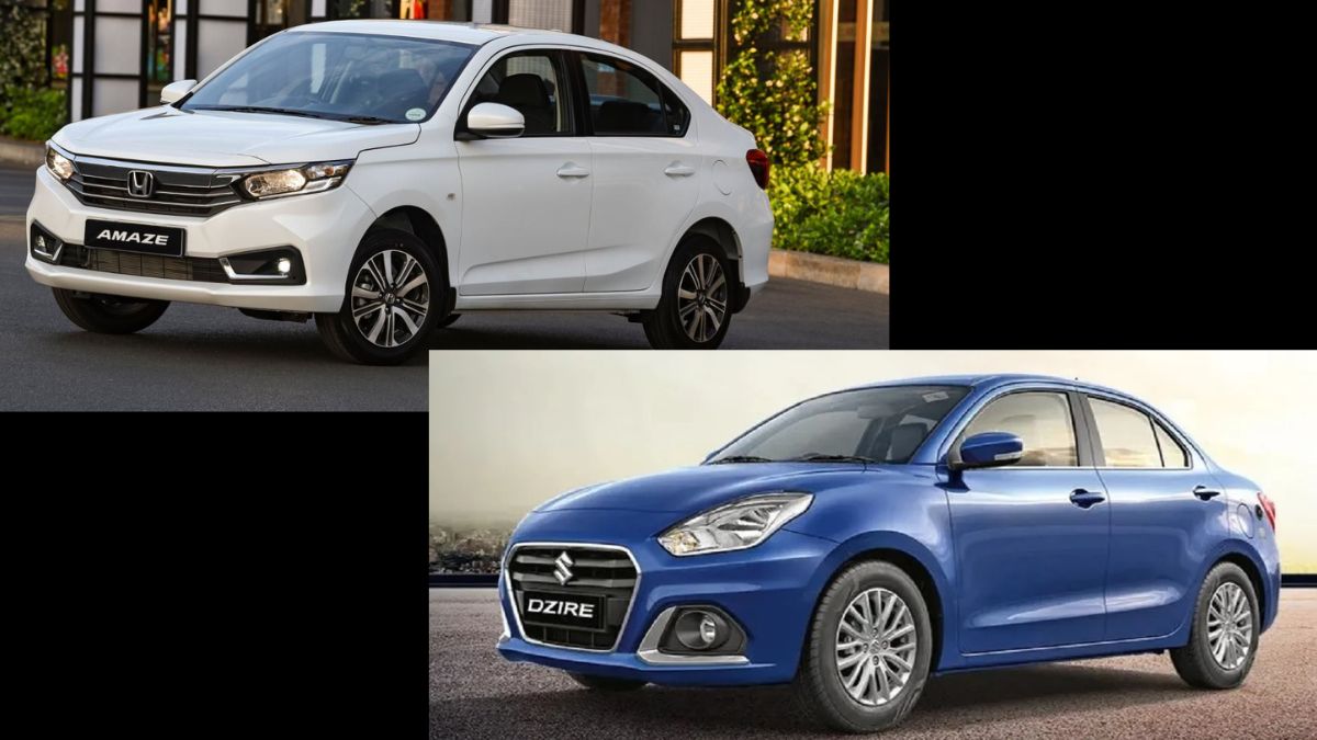 Honda Amaze CNG vs Maruti Suzuki Dzire CNG